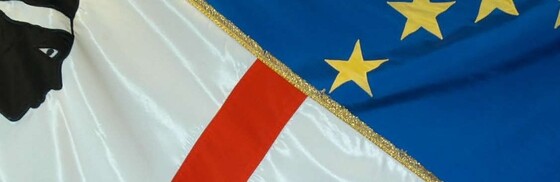 Bandiera Sardegna_Unione Europea